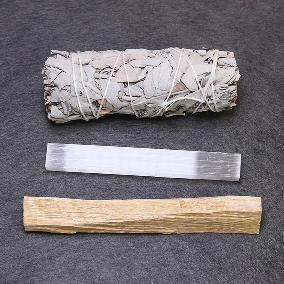 White Sage + palo santo + selenite - Image 3